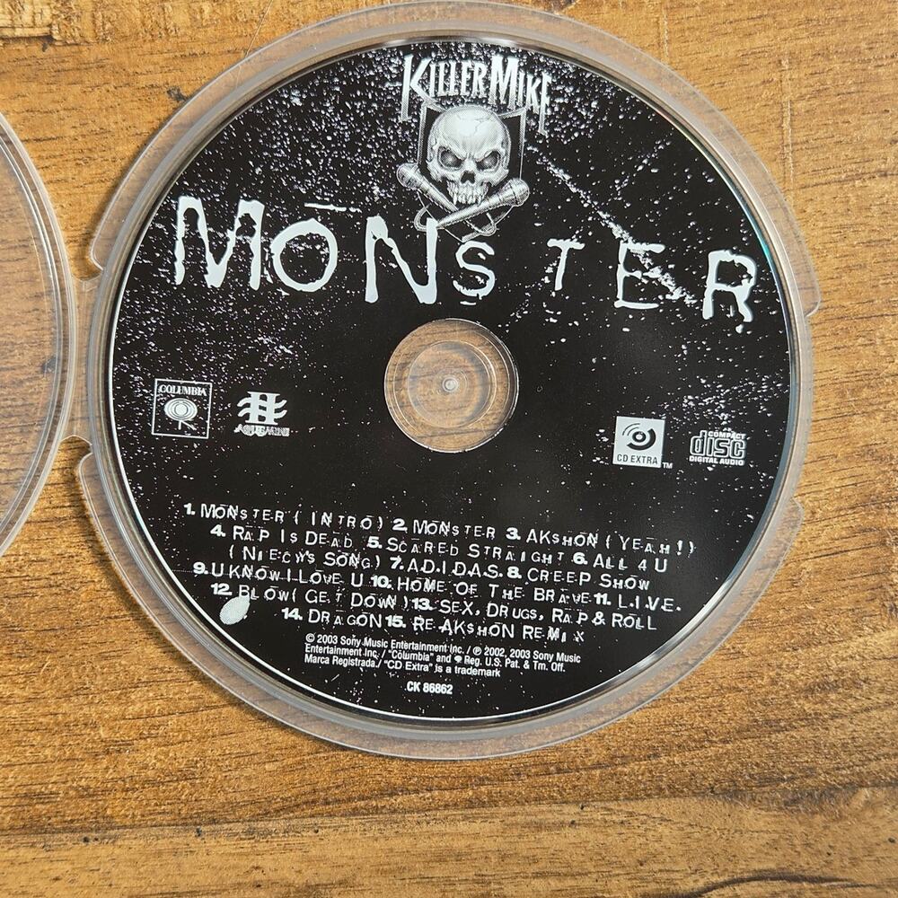 Vtg 2003 Killer Mike Monster CD Rap Hip Hop